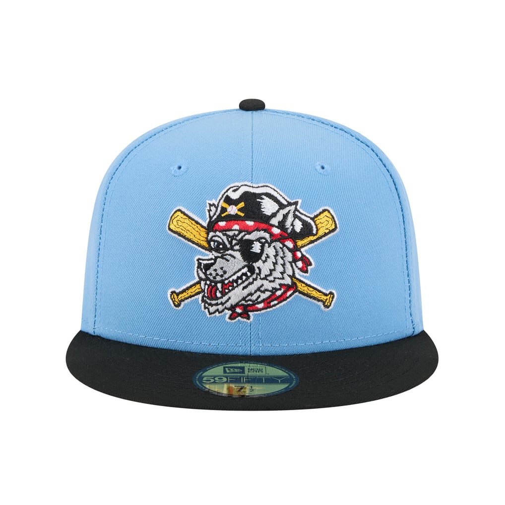  Erie SeaWolves New Era Theme Nights 59FIFTY Fitted Hat - Light Blue